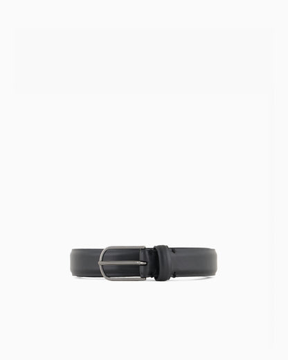 Emporio Armani Pebbled leather belt