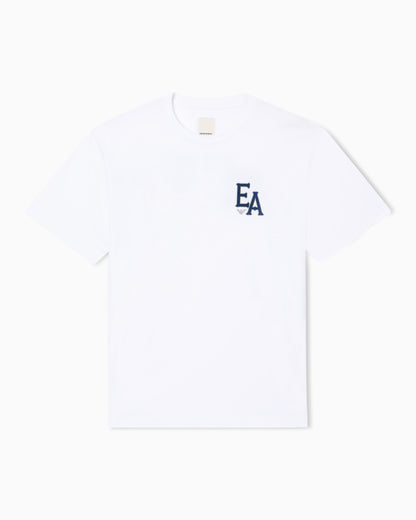 Emporio Armani Eagle Club organic jersey T-shirt with print