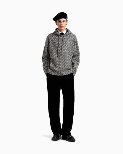 Emporio Armani Icon smooth velvet trousers