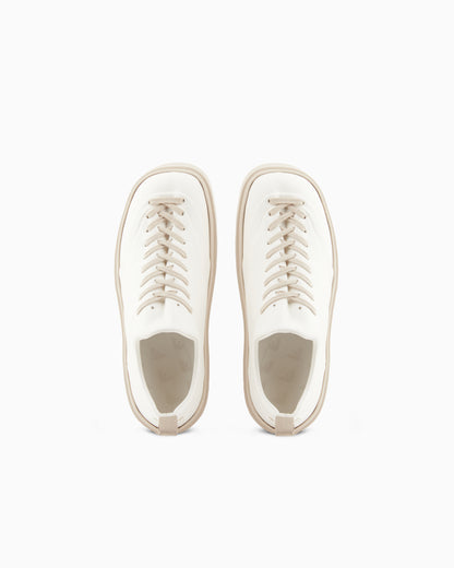 Emporio Armani Sneakers With Contrasting Laces White