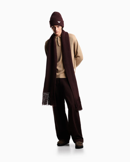 Emporio Armani New York Capsule Collection rib-knit polo shirt