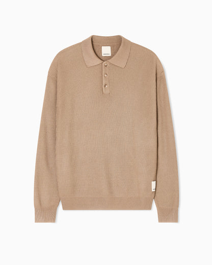 Emporio Armani New York Capsule Collection rib-knit polo shirt