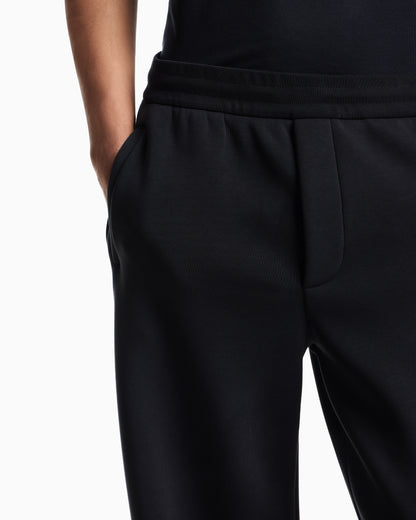 Emporio Armani ASV Lyocell-blend bonded-jersey joggers