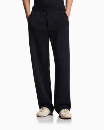 Emporio Armani ASV Lyocell-blend bonded-jersey joggers
