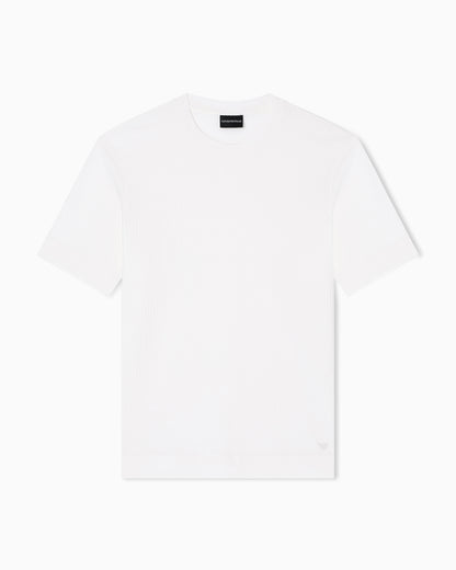 Emporio Armani ASV jacquard jersey T-shirt