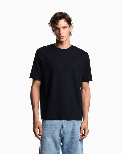 Emporio Armani ASV jacquard jersey T-shirt
