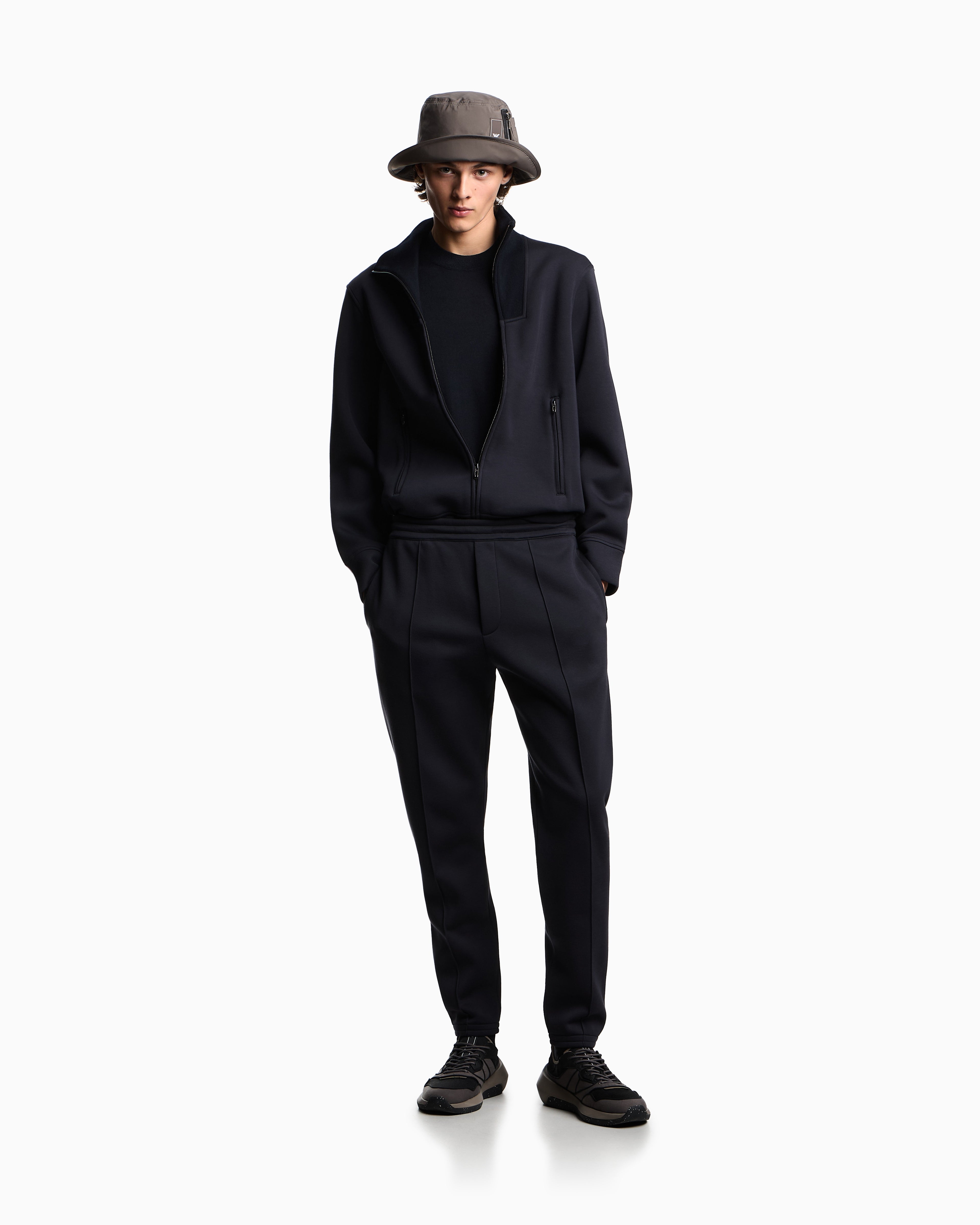 Emporio Armani Travel Essentials double-jersey joggers