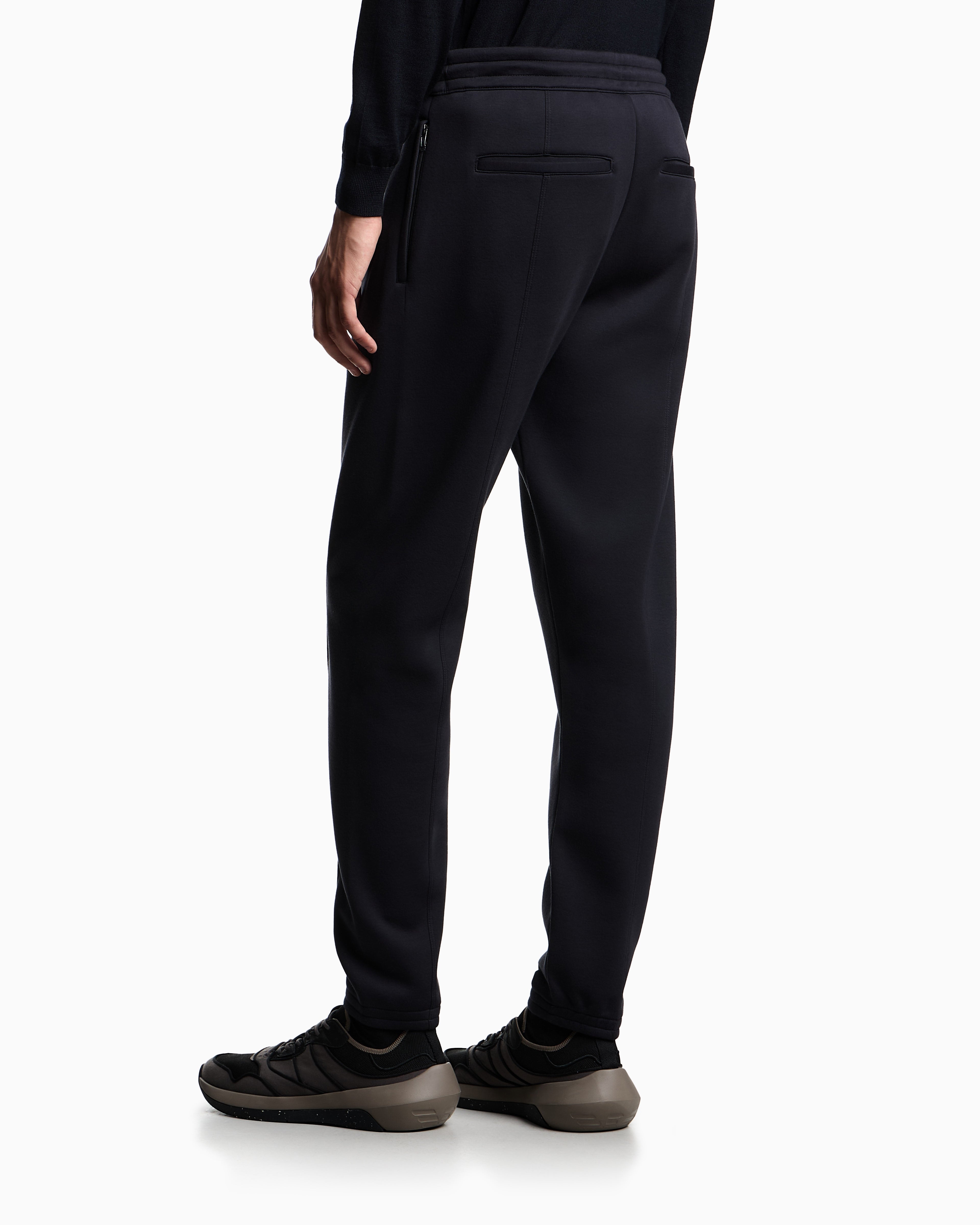 Emporio Armani Travel Essentials double-jersey joggers