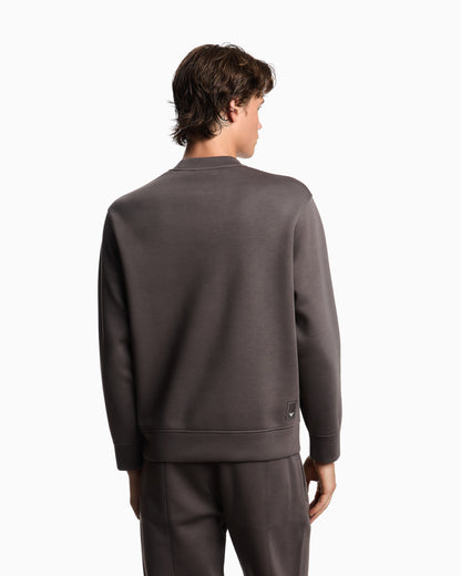 Emporio Armani Travel Essentials sweatshirt in double jersey