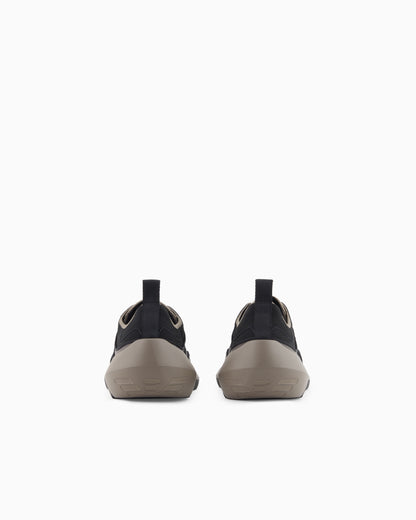 Emporio Armani Travel Essentials Knit Sneakers Grey