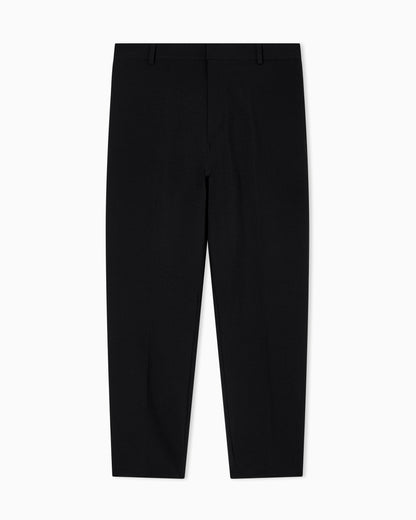 Emporio Armani Nylon seersucker chinos