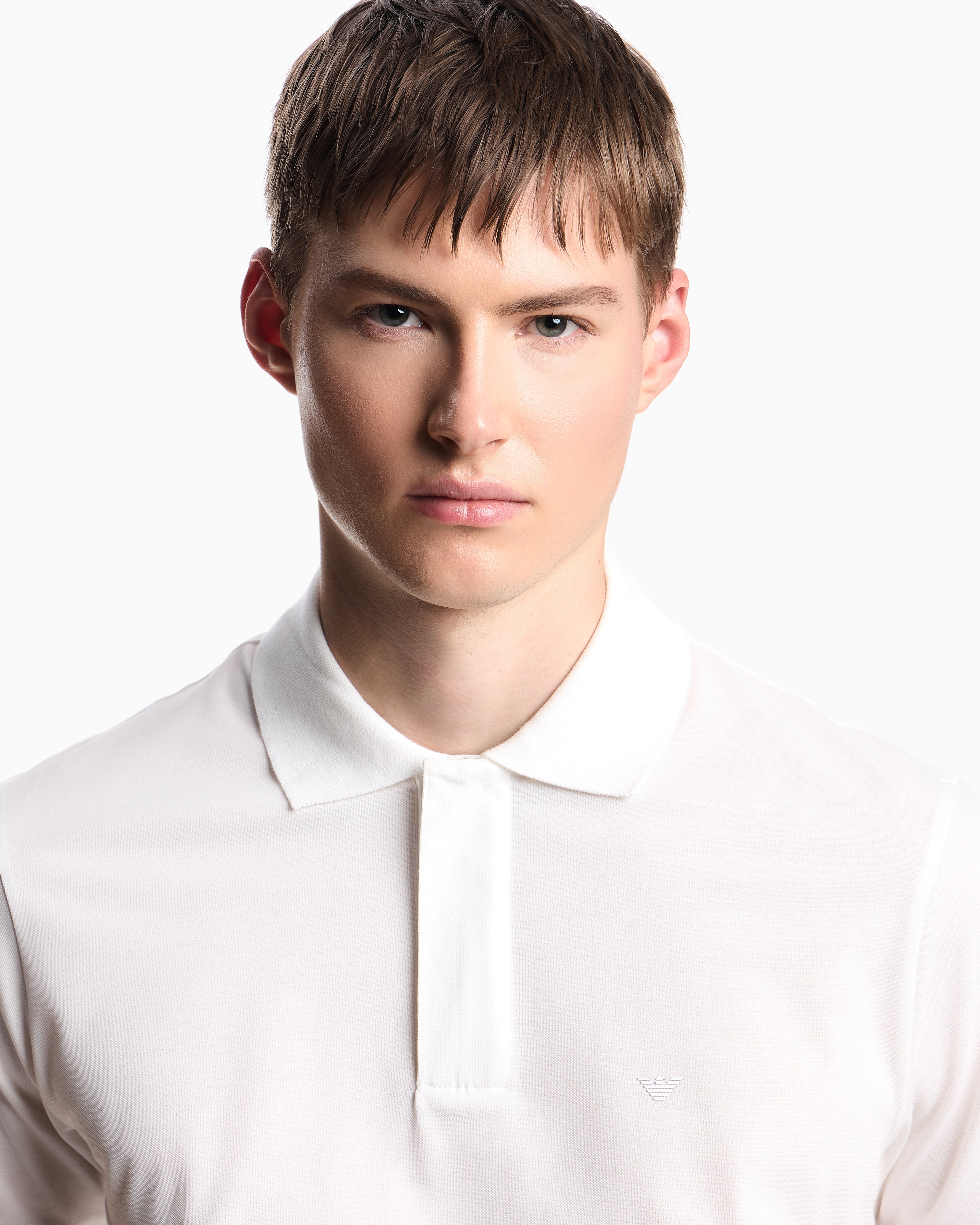 Emporio Armani Travel Essentials piqué polo shirt