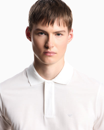 Emporio Armani Travel Essentials piqué polo shirt