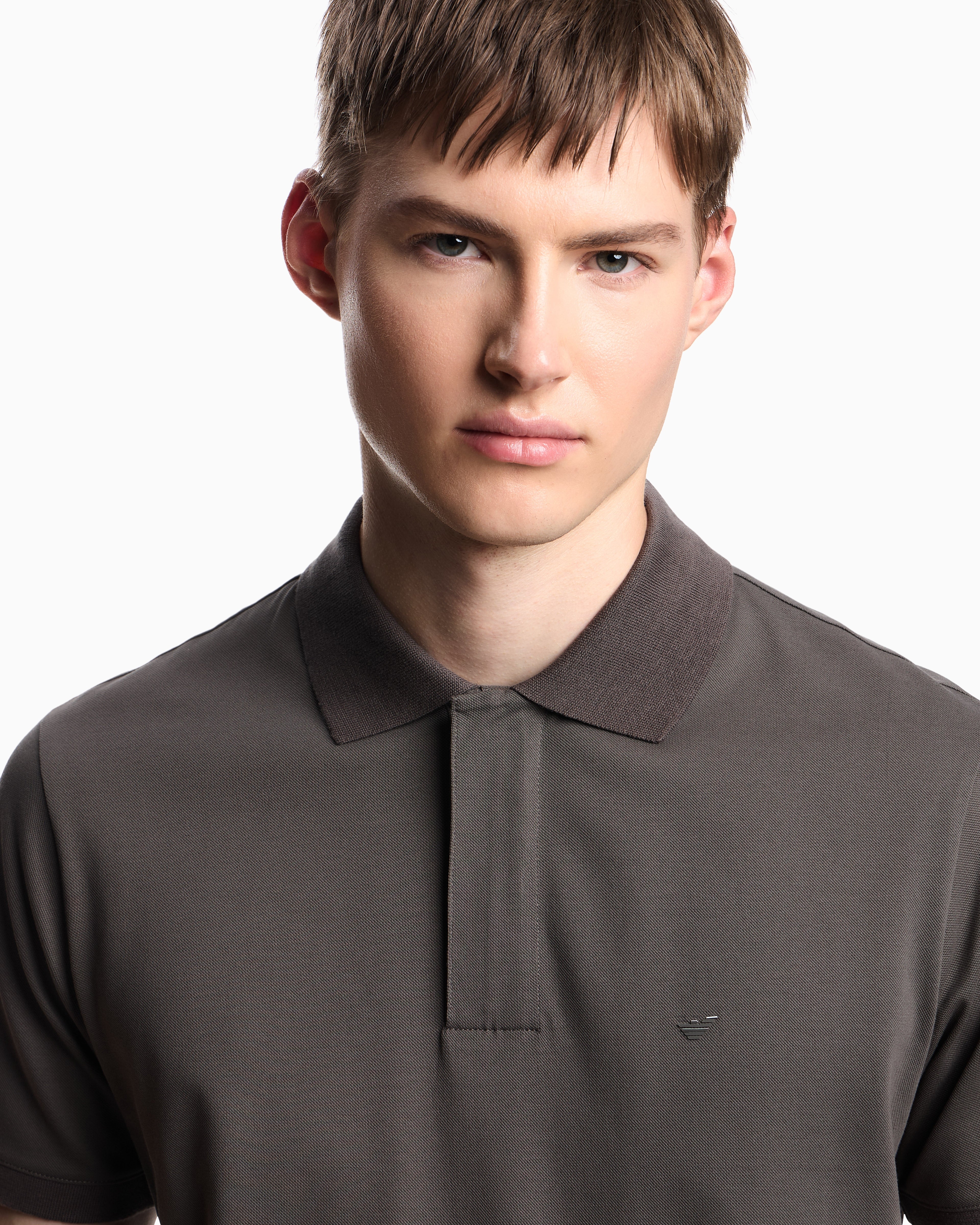 Emporio Armani Travel Essentials piqué polo shirt