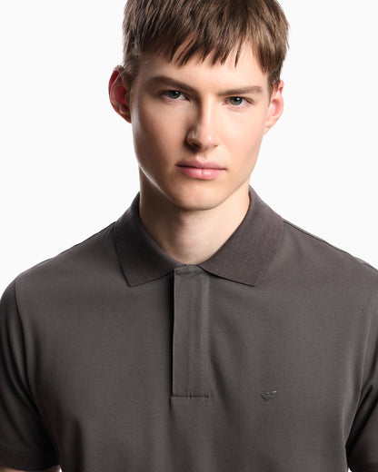 Emporio Armani Travel Essentials piqué polo shirt