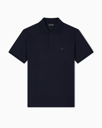 Emporio Armani Travel Essentials piqué polo shirt