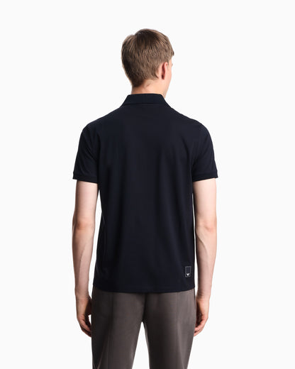 Emporio Armani Travel Essentials piqué polo shirt