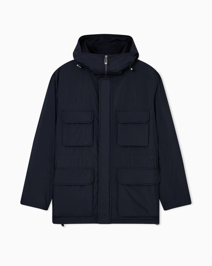 Emporio Armani ASV Travel Essentials recycled nylon padded jacket