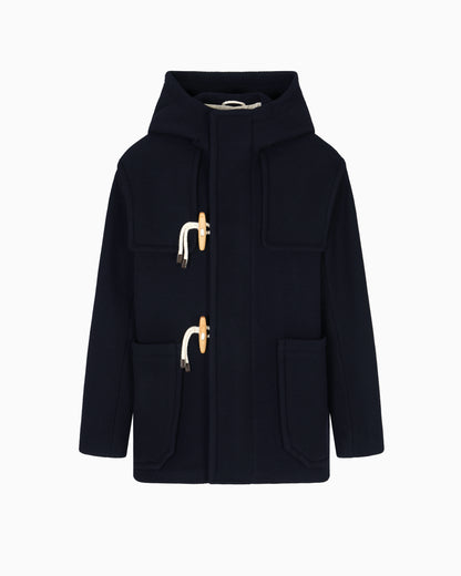 Emporio Armani Virgin-wool cloth duffel coat