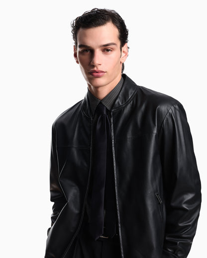 Emporio Armani Glove-like nappa lambskin blouson