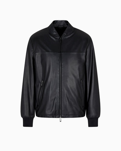 Emporio Armani Glove-like nappa lambskin blouson