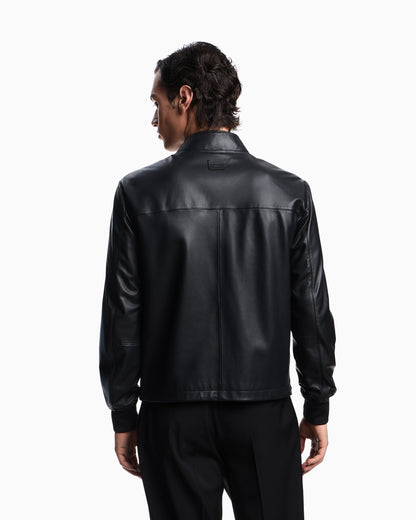 Emporio Armani Glove-like nappa lambskin blouson