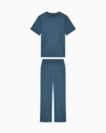 Emporio Armani Interlock jersey pyjamas