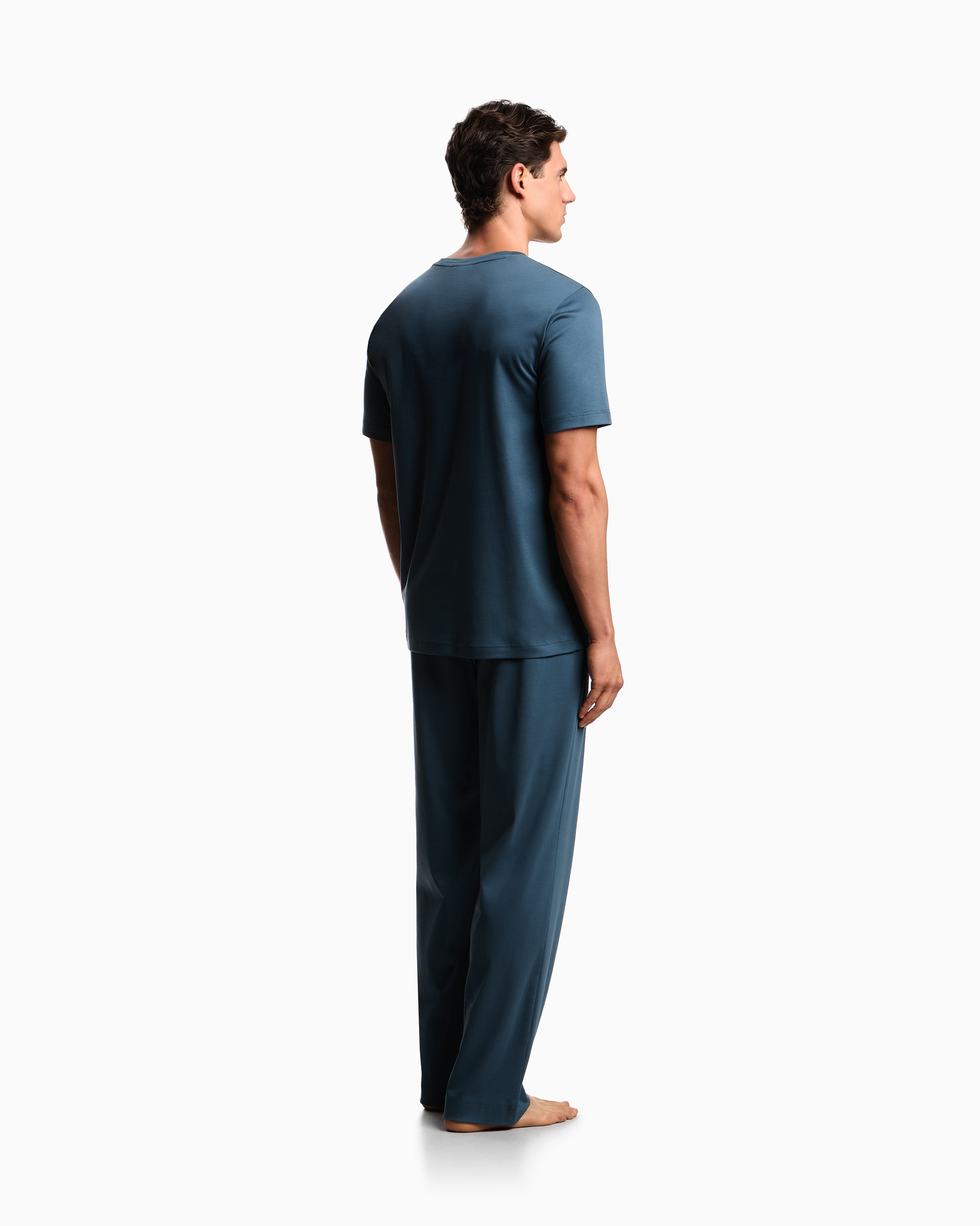 Emporio Armani Interlock jersey pyjamas