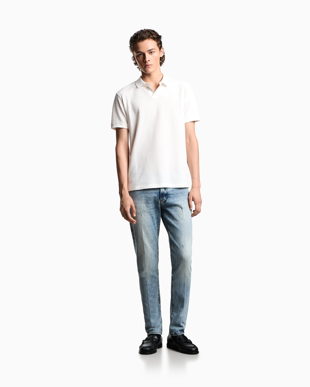 Emporio Armani Cotton Polo Shirt