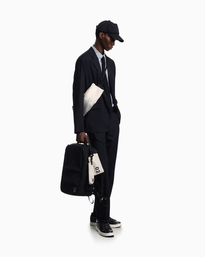 Emporio Armani Travel Essential light wool trousers