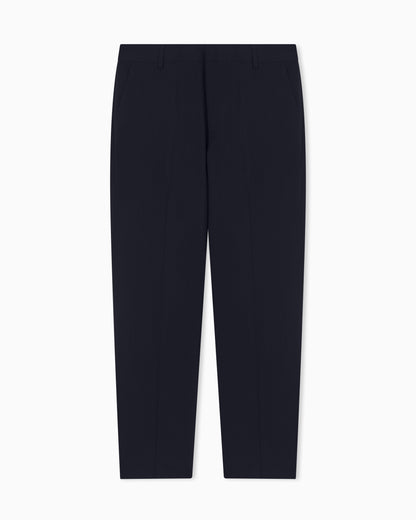 Emporio Armani Travel Essential light wool trousers