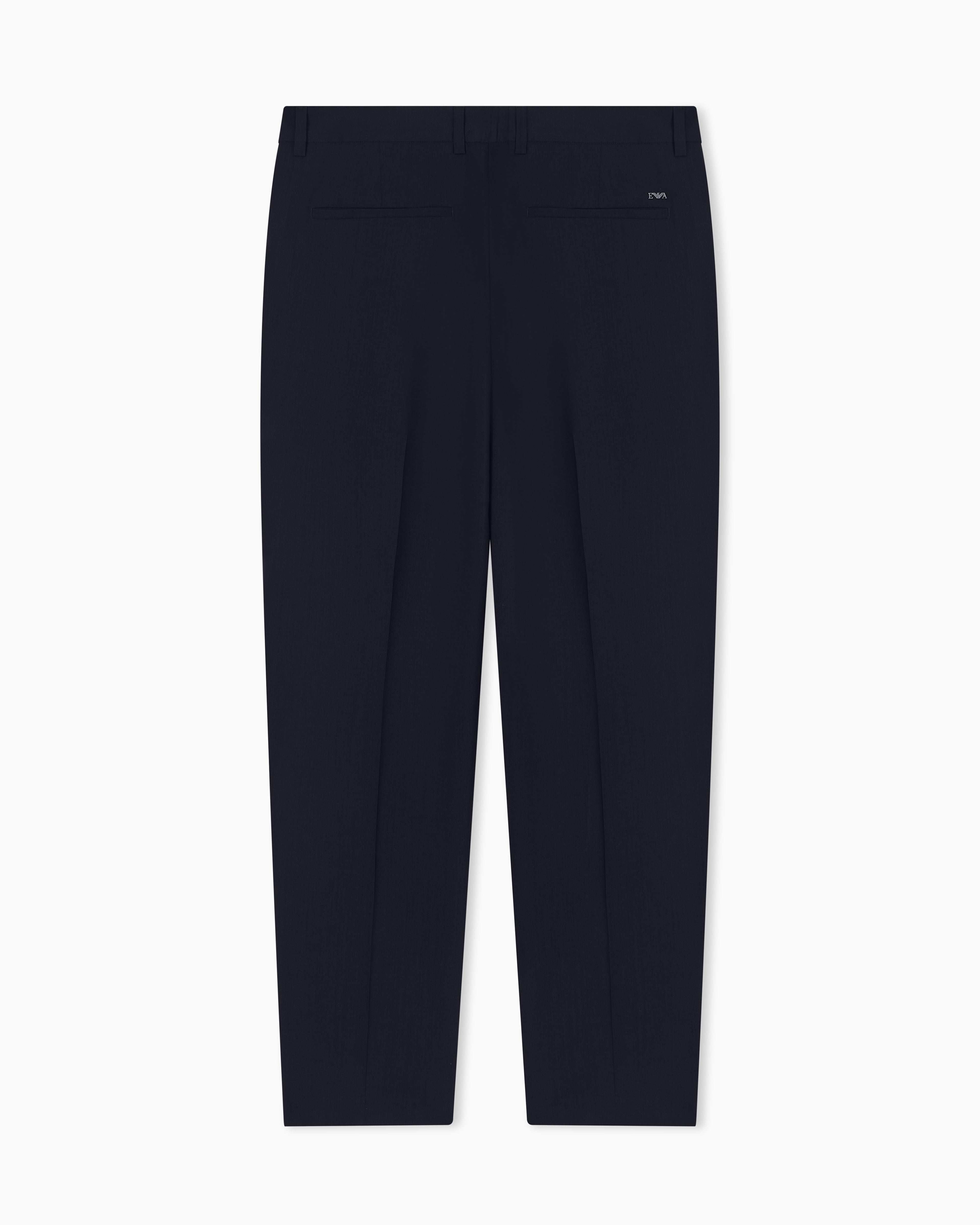 Emporio Armani Travel Essential light wool trousers