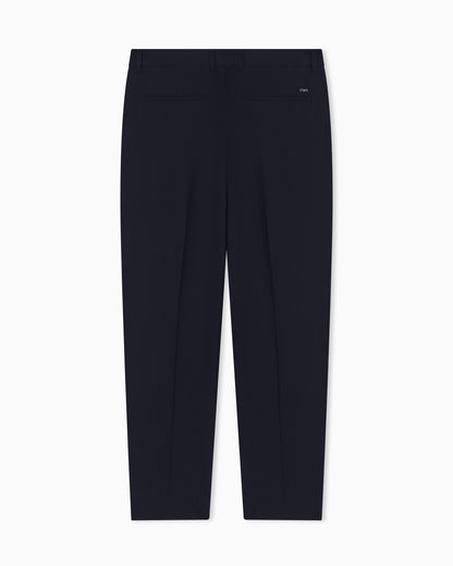 Emporio Armani Travel Essential light wool trousers