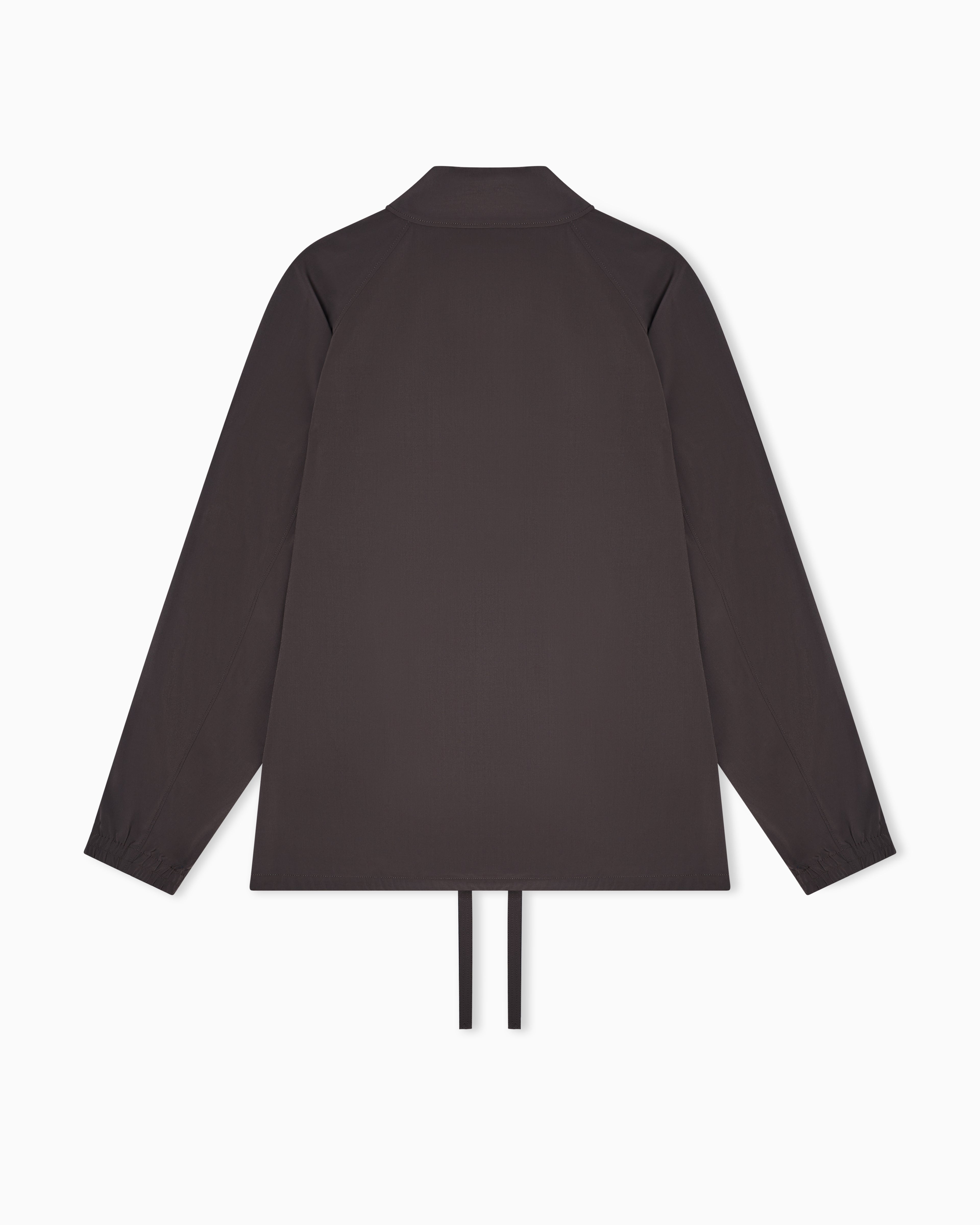 Emporio Armani Nylon blouson with logo embroidery