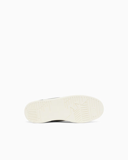 Emporio Armani Cordura Sneakers With Suede Details Navy Blue