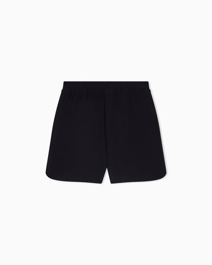 Emporio Armani Shorts in all-over micro eagle jacquard jersey