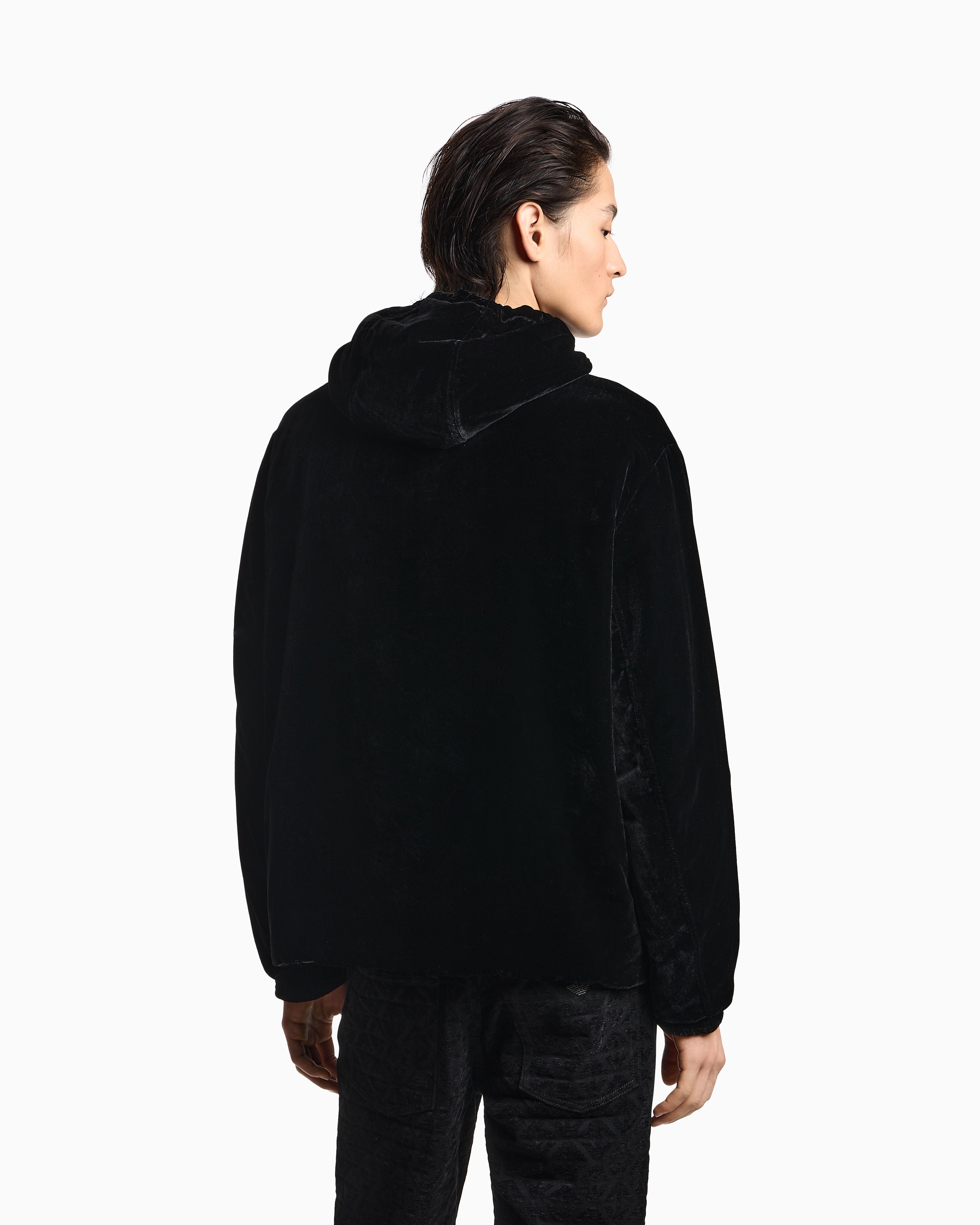Emporio Armani Lunar New Year reversible chenille jacket