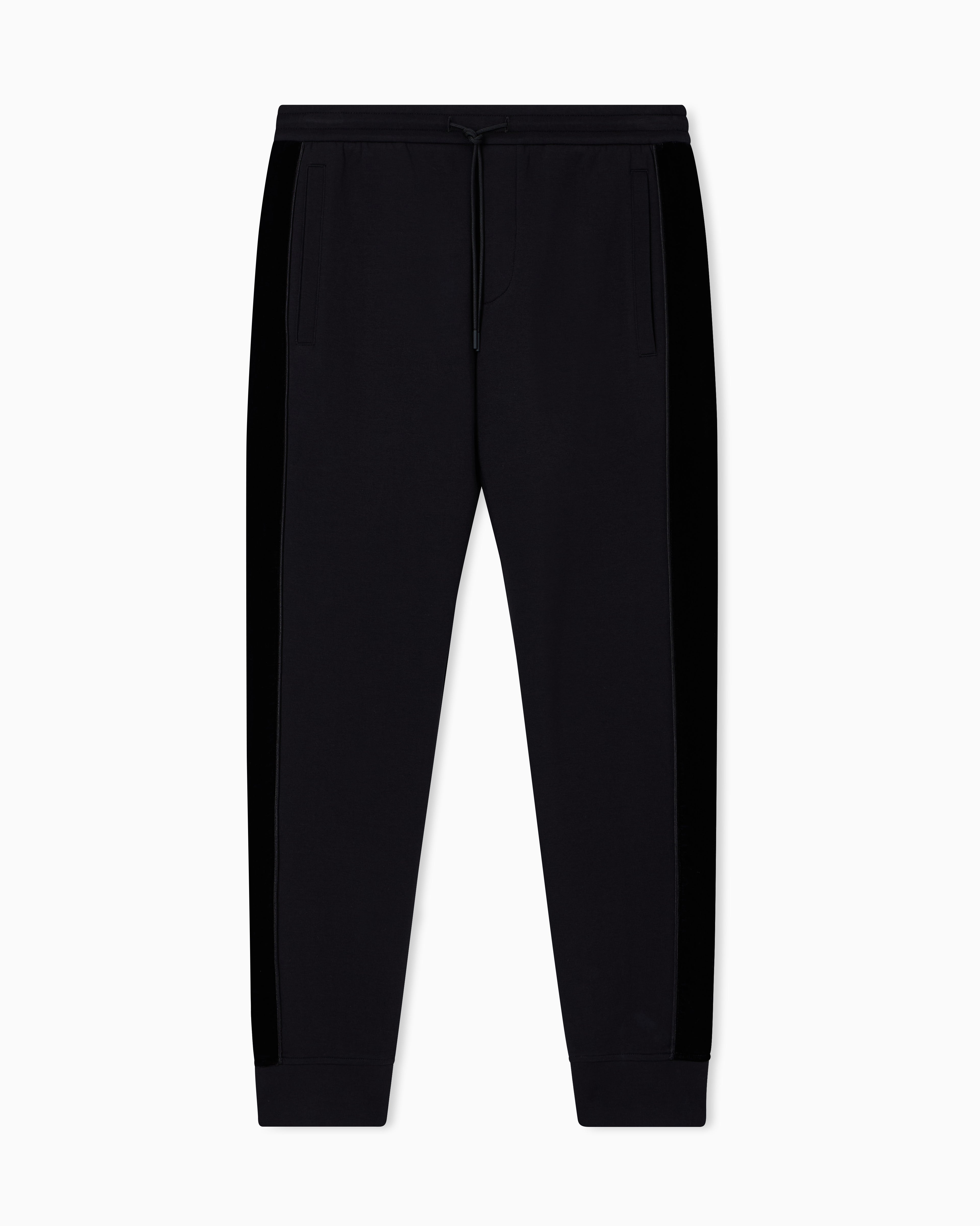 Emporio Armani Lunar New Year double-jersey slim-fit joggers