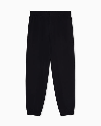 Emporio Armani Travel Essential embossed jersey joggers