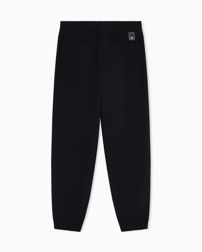 Emporio Armani Travel Essential embossed jersey joggers