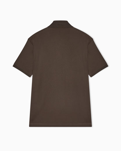 Emporio Armani Regular fit piqué polo shirt