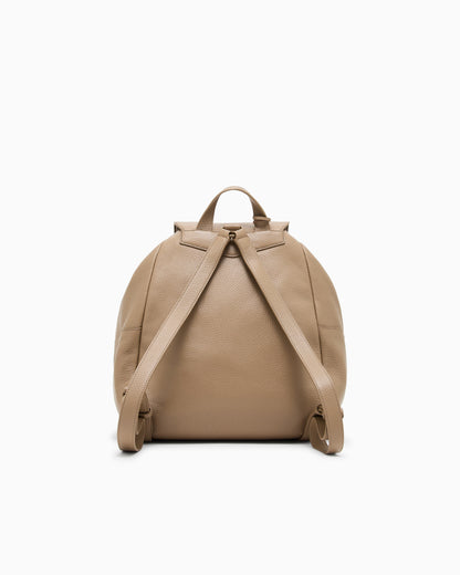 Emporio Armani Icon pebbled leather backpack