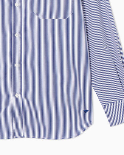 Emporio Armani Travel Essential striped button-down shirt
