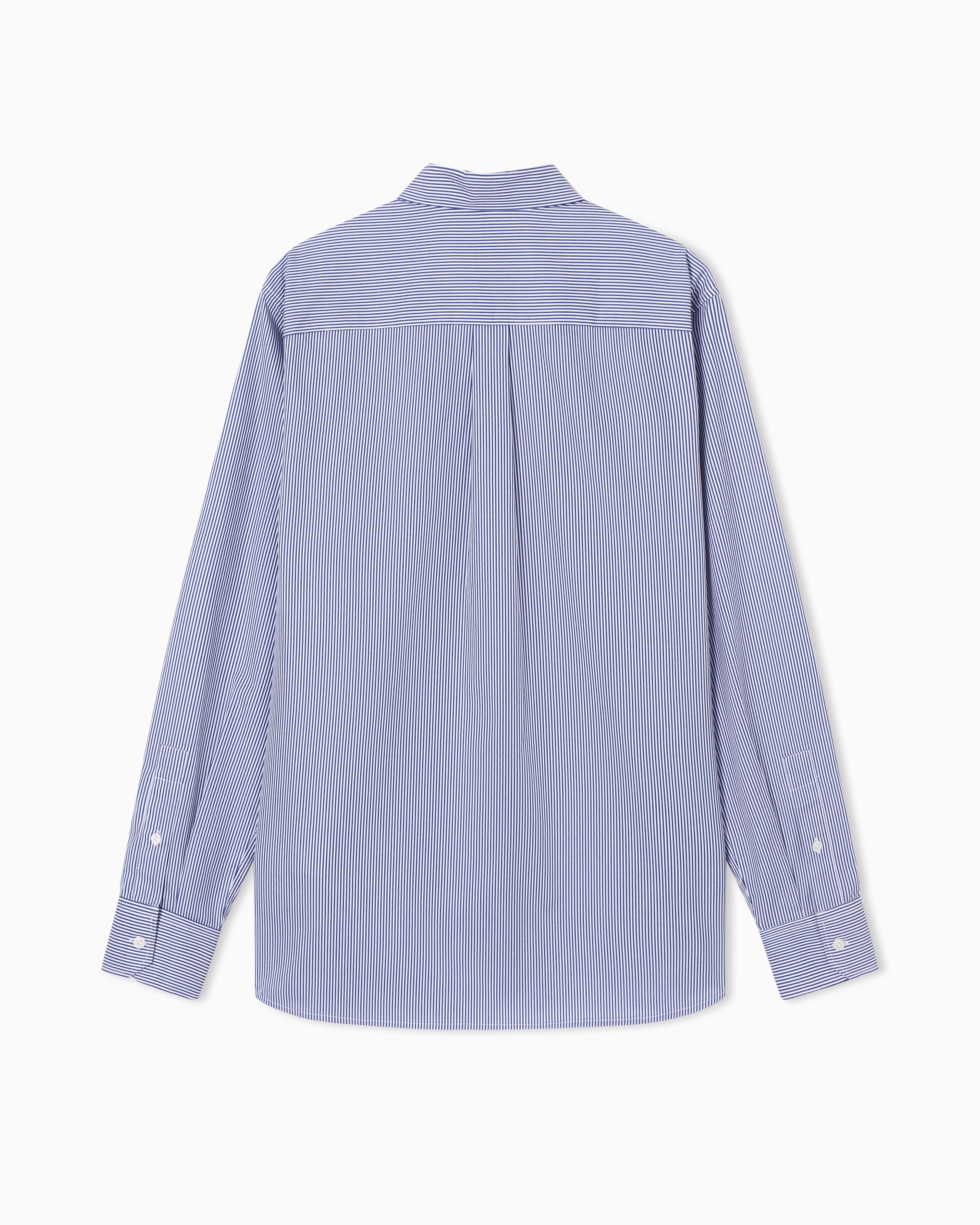 Emporio Armani Travel Essential striped button-down shirt