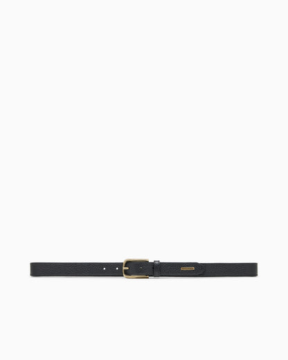 Emporio Armani Palmellato-leather belt