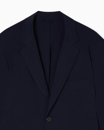 Emporio Armani Travel Essential stretch-nylon single-breasted blazer