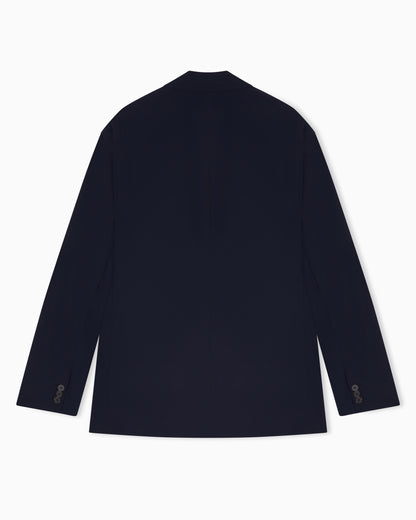 Emporio Armani Travel Essential stretch-nylon single-breasted blazer
