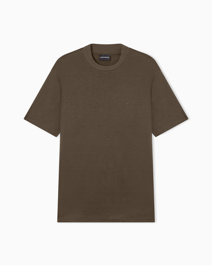 Emporio Armani Travel Essential Lyocell-blend jersey T-shirt