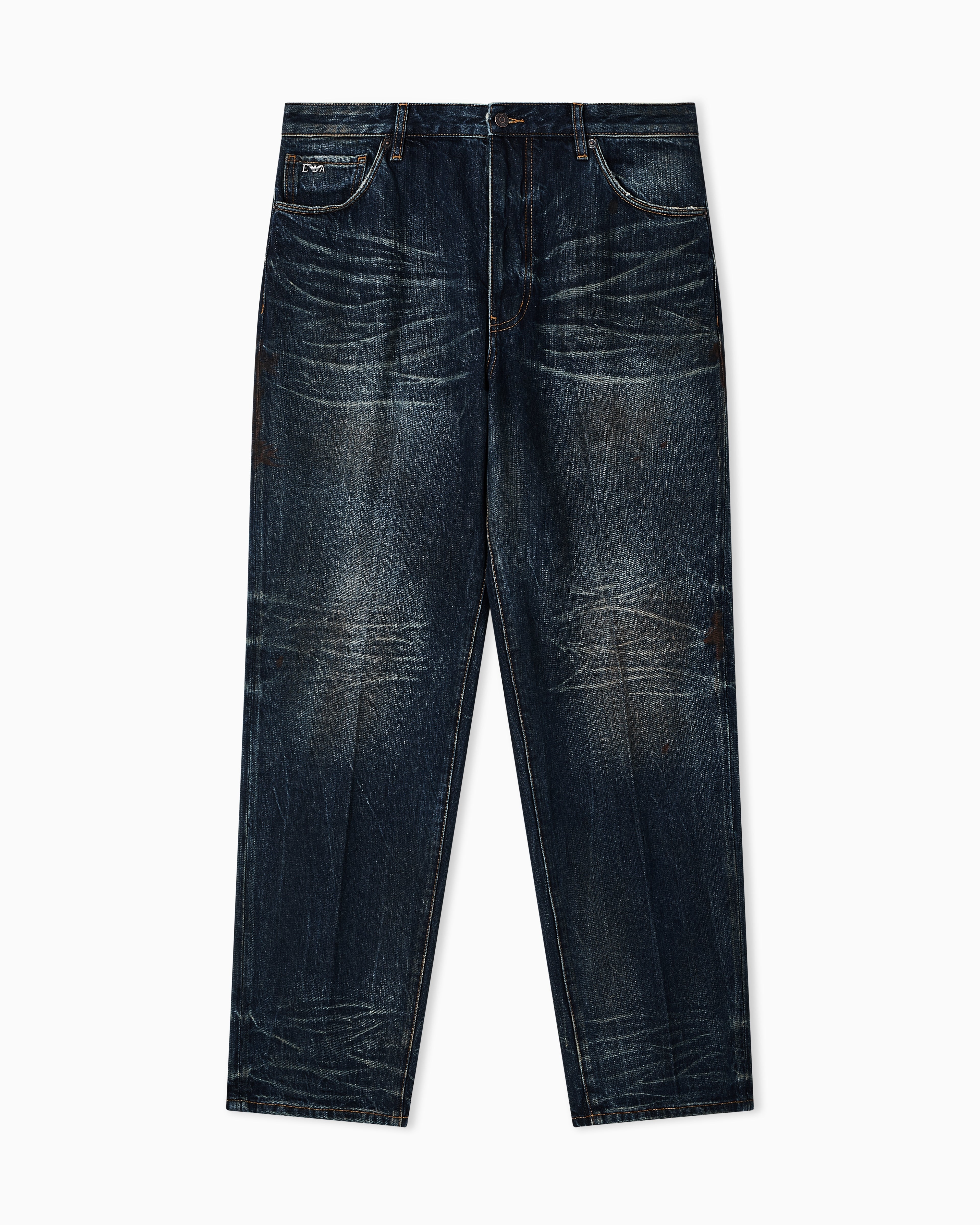 Emporio Armani J22 regular-fit, stiff-denim jeans