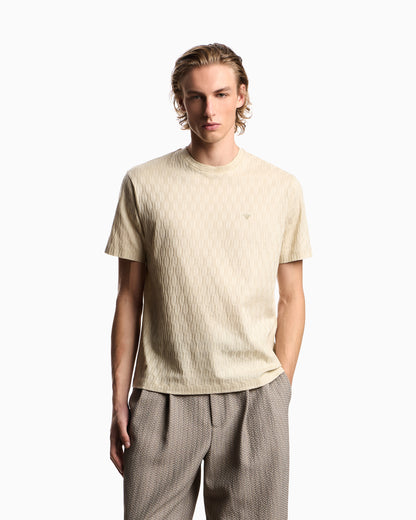 Emporio Armani Jacquard jersey jumper